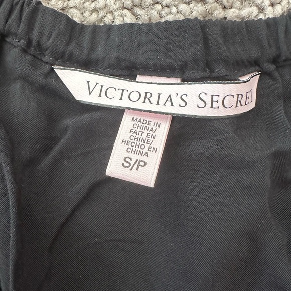 NEW Victoria Secret  Cover-Up black bikini one piece swimsuit coverup Small - Picture 6 of 8